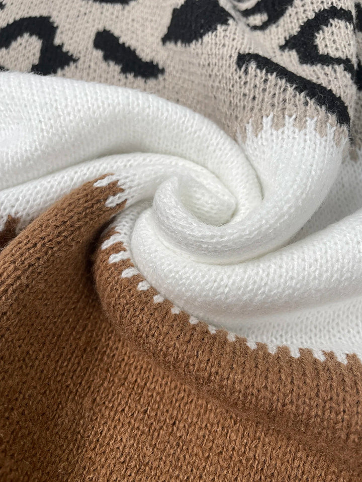 Mary Dublin | Cozy Leopard Sweater