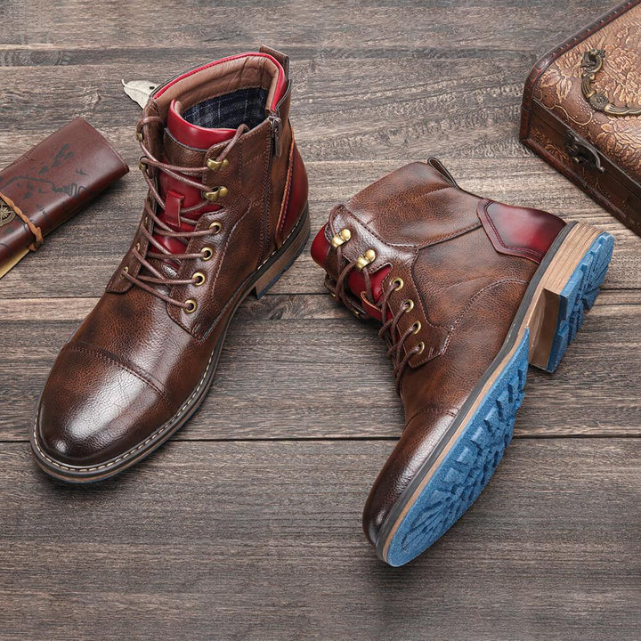 Mary Dublin | Classic Leather Oxford-Boots