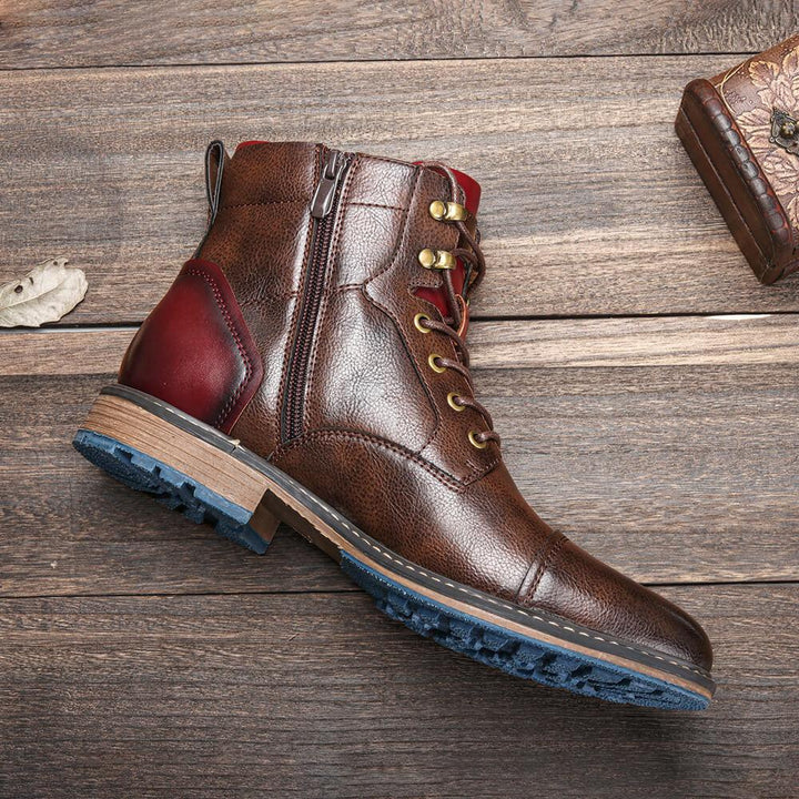 Mary Dublin | Classic Leather Oxford-Boots