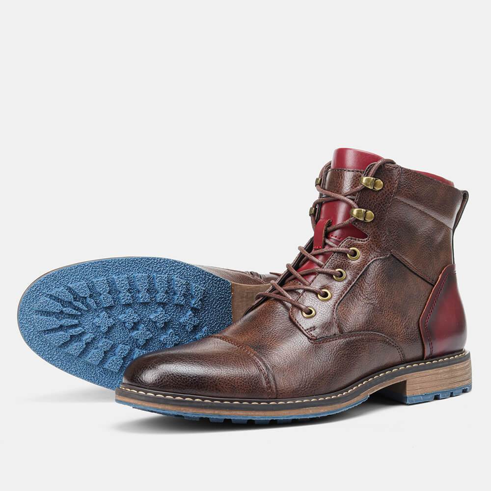 Mary Dublin | Classic Leather Oxford-Boots